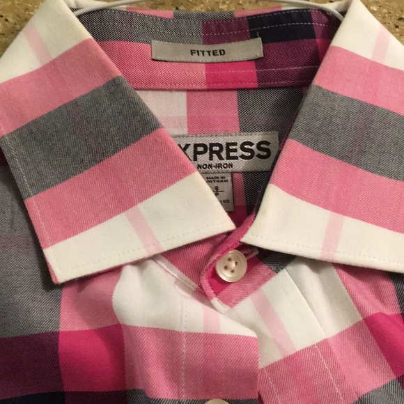 Express Fitted Small Dress Shirt - Picture 5 of 5